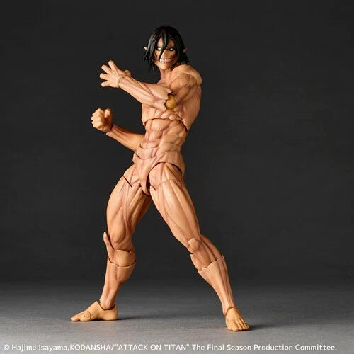 Kaiyodo - Attack on Titan - Revoltech Amazing Yamaguchi - Eren Yeager Action Figure
