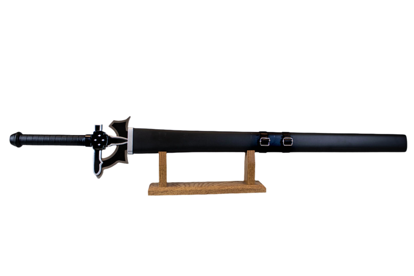 Black Swordsman Elucidator Stainless Steel Replica Sword
