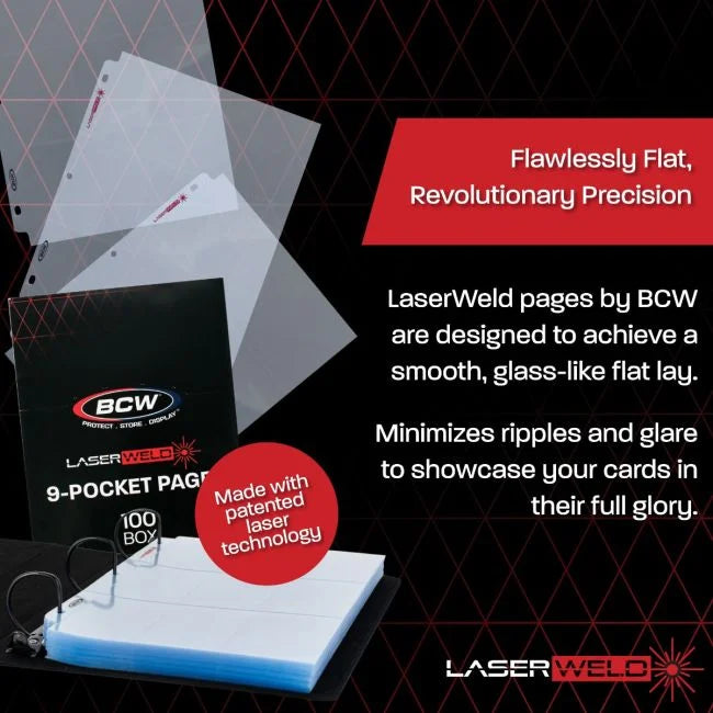 LaserWeld® 9-Pocket Page (100 CT. Box)