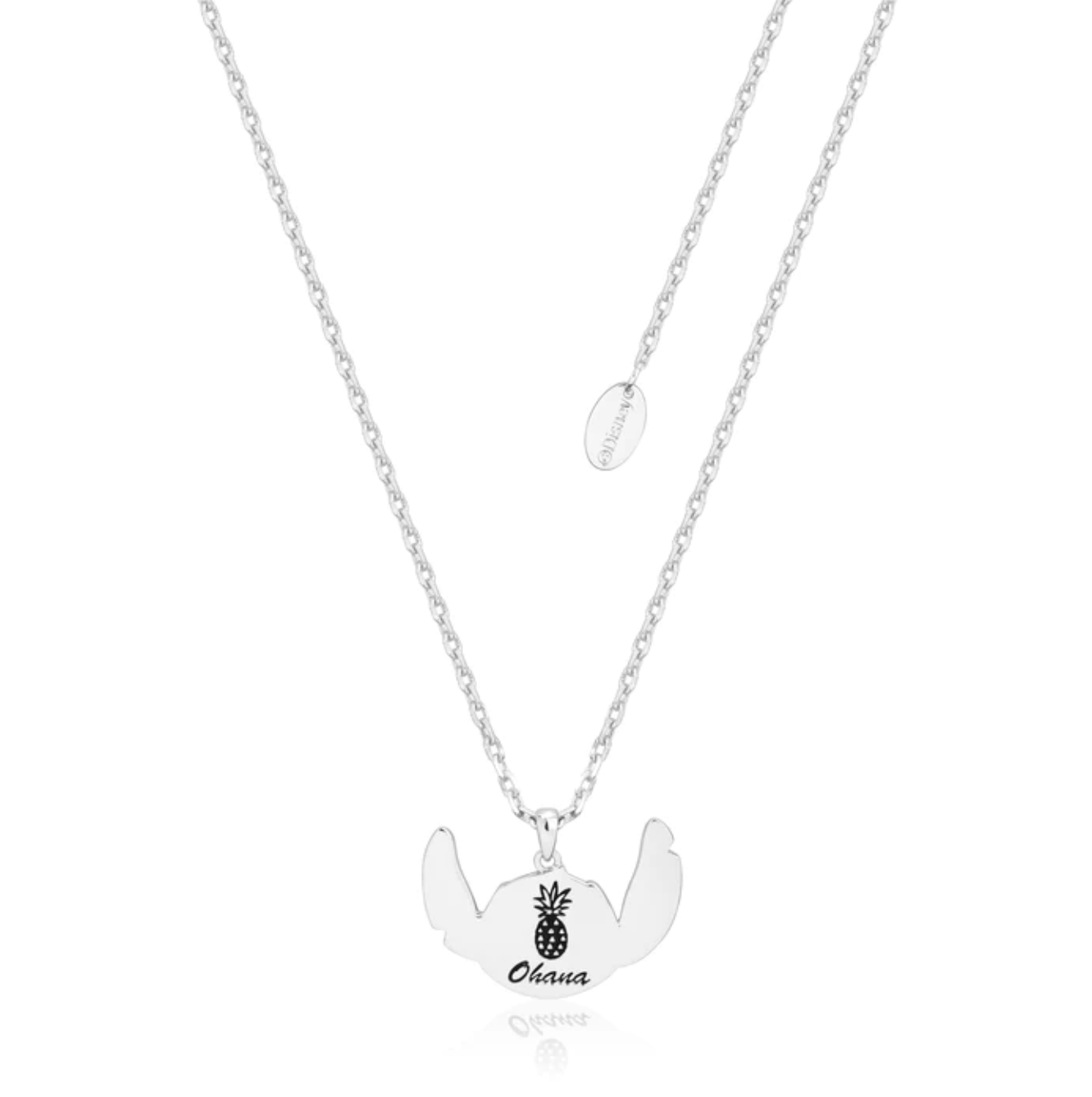 Disney Lilo & Stitch "Ohana" Engraved Necklace
