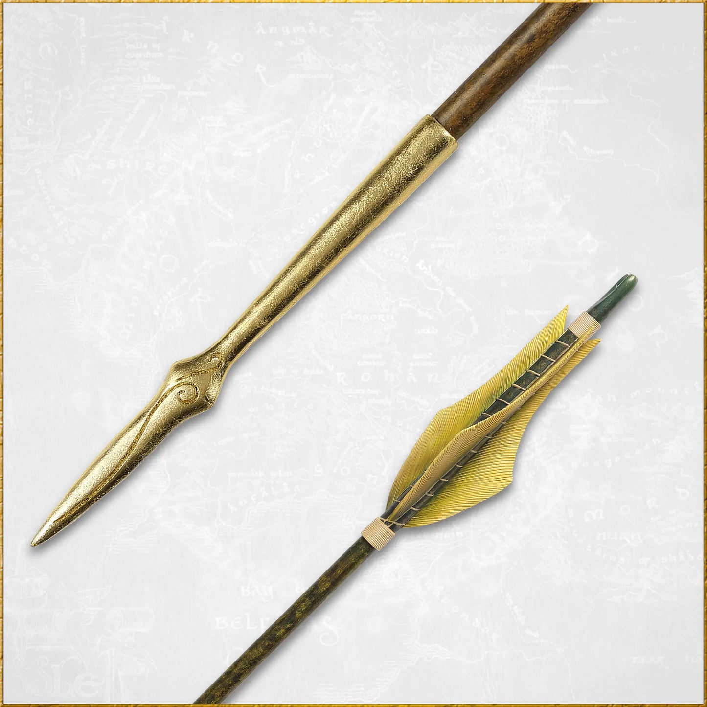 Lord Of The Rings Lothlorien Bow of Legolas Replica by United Cutlery