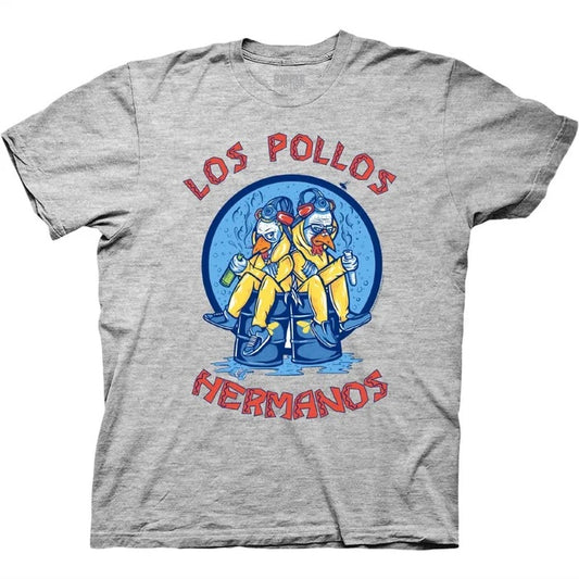 Breaking Bad Los Pollos Hermanos Hazmat Suits T-Shirt