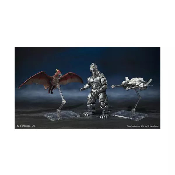 Mechagodzilla & Garuda & Fire Rodan Makuhari Decisive Battle Ver. SH MonsterArts
