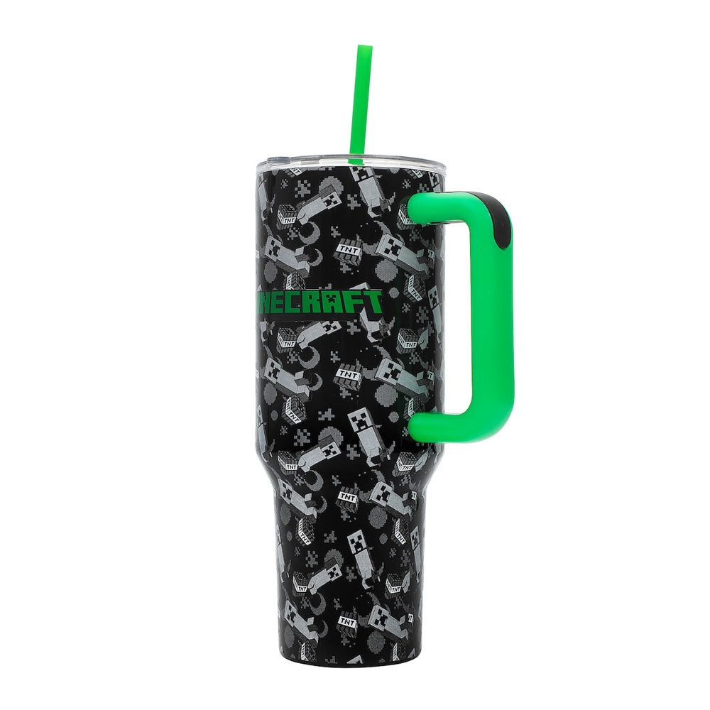 Minecraft Logo 40 oz. Stainless Steel Tumbler