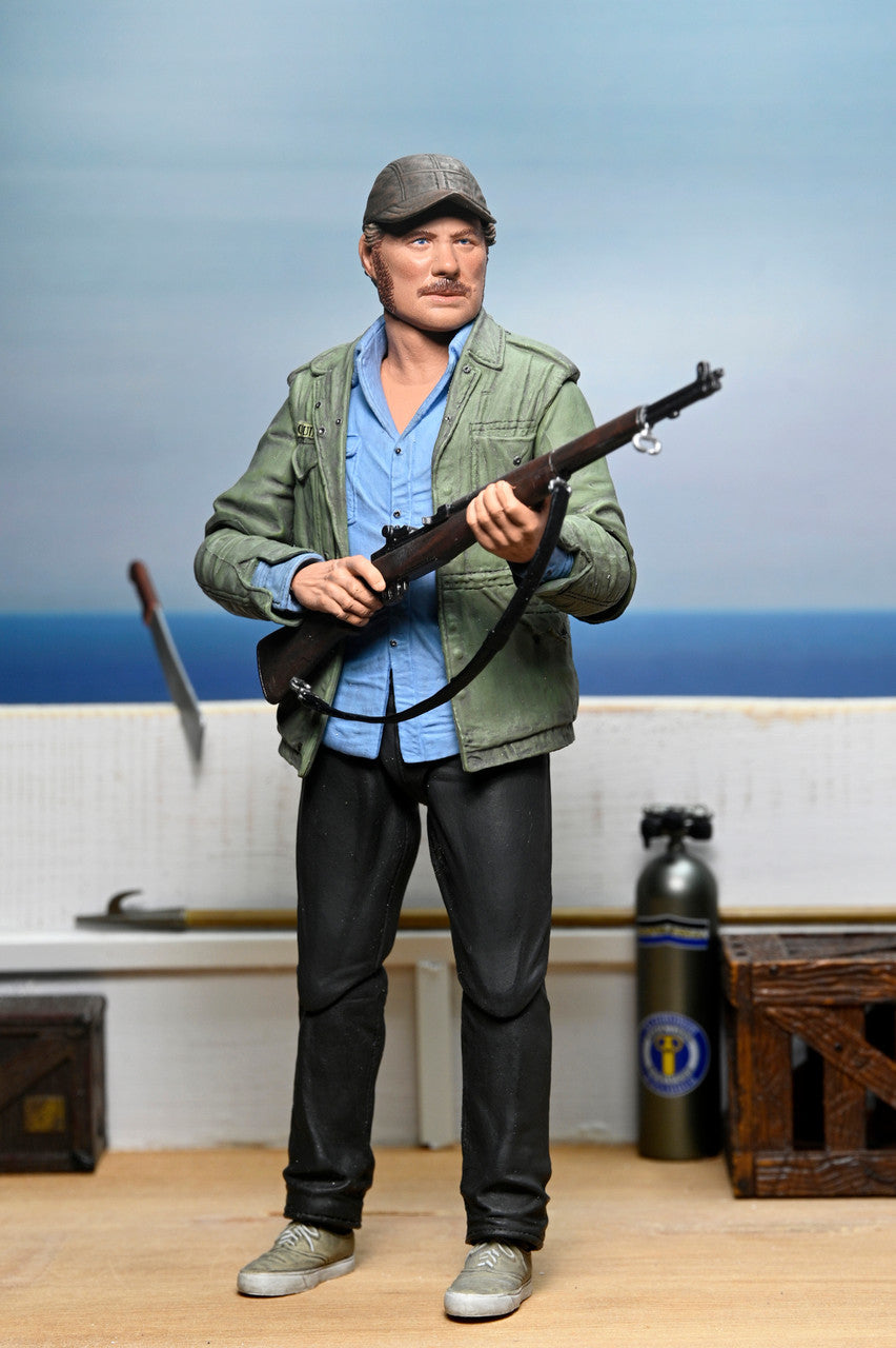 NECA Jaws Ultimate Quint Amity Arrival 50th Anniversary 7" Scale Action Figure