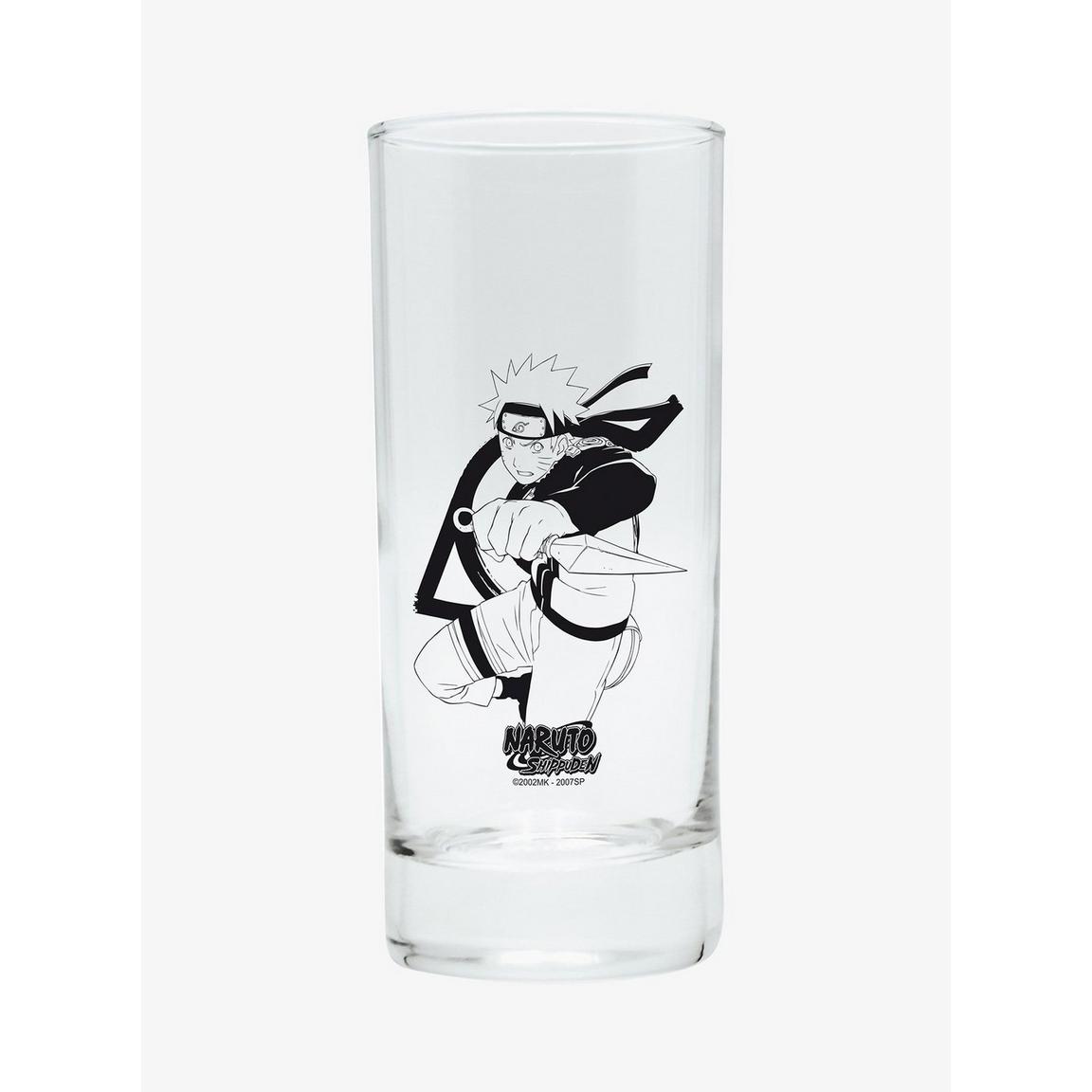 Naruto Shippuden Set of 3 Coffee Glasses Gift Set
