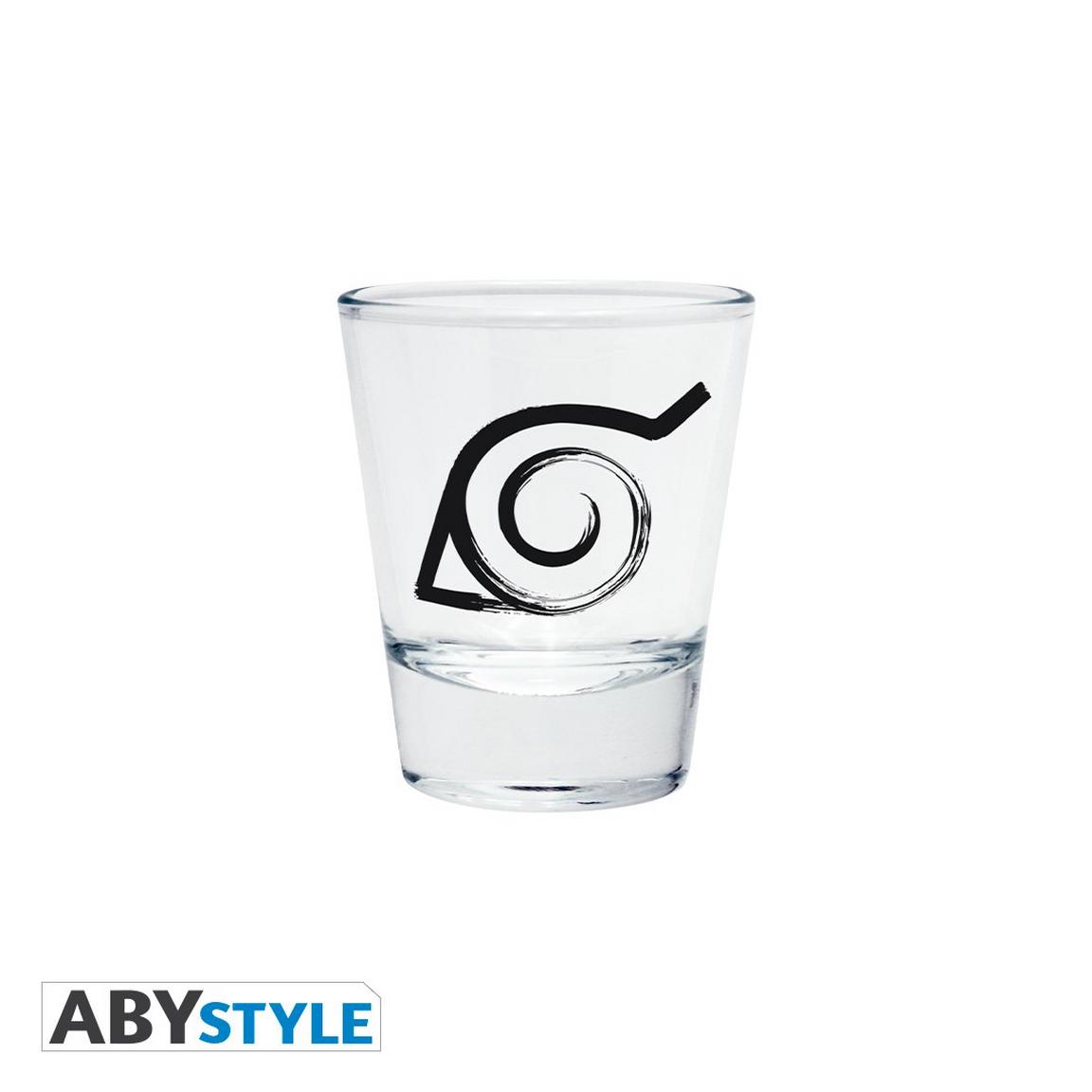Naruto Shippuden Set of 3 Coffee Glasses Gift Set