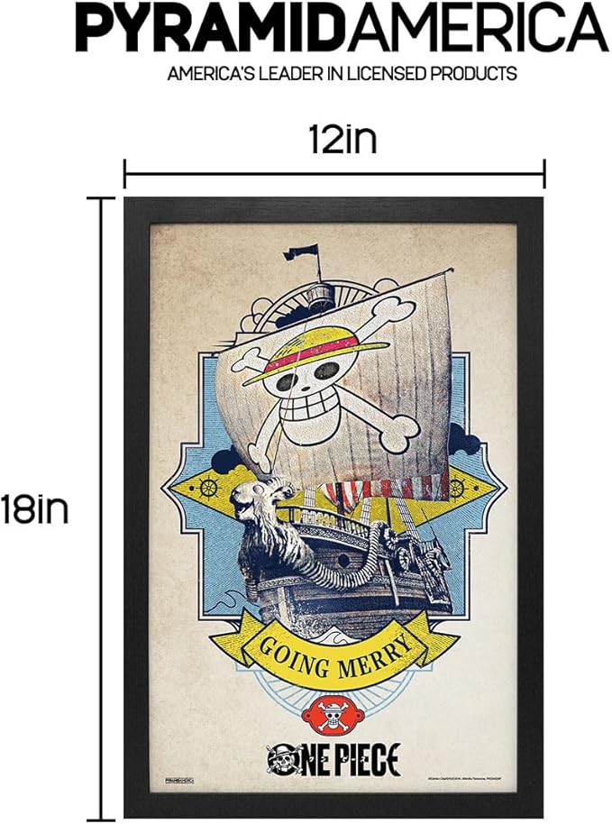 One Piece (Live Action) - Going Merry Wall Art | 11x17 Framed Print