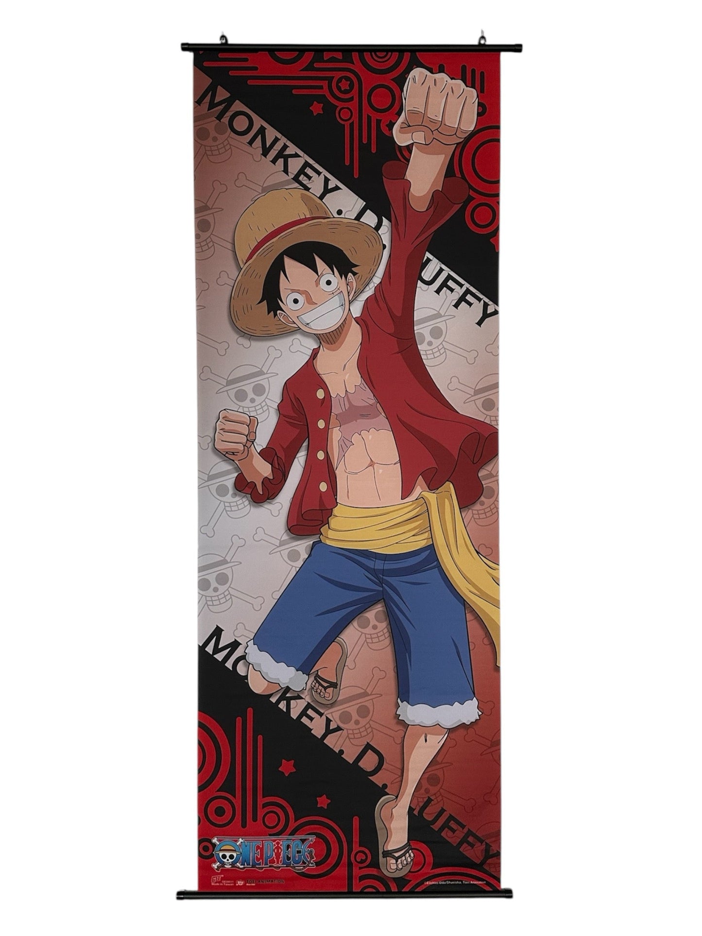 One Piece Luffy Life Size Wall Scoll