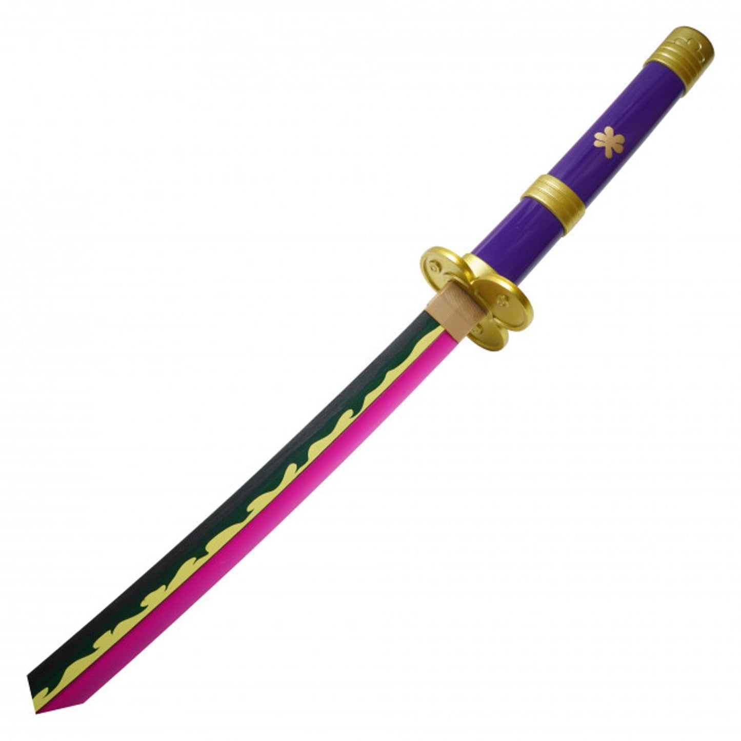 Pirate Swordsman’s Purple Katana w/ LED Blade – Anime-Inspired Replica