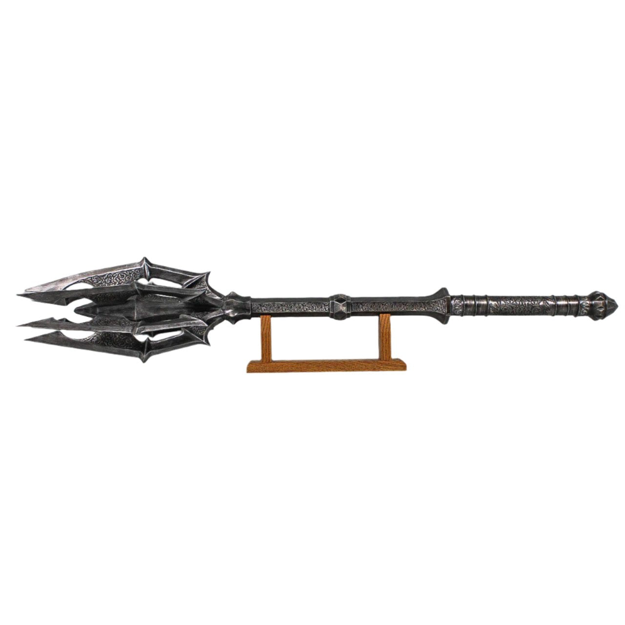 Lord of the Rings Sauron Mace and Banner Metal Replica with One Ring