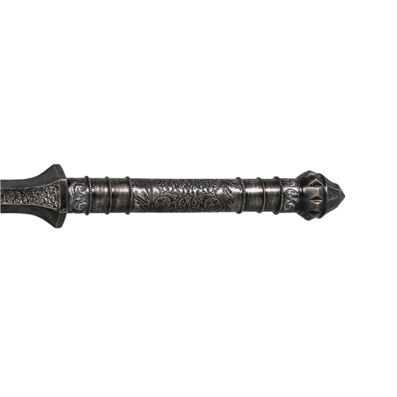 Lord of the Rings Sauron Mace and Banner Metal Replica with One Ring