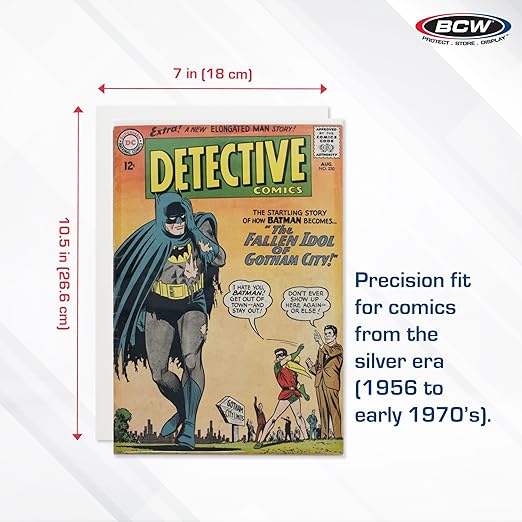 Silver Comic Backing Boards Case of 1000