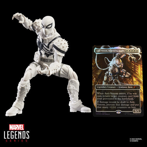 *Pre-Order* Spider-Man - Marvel Legends x Magic: The Gathering - Agent Anti-Venom Action Figure plus Exclusive Foil Trading Card
