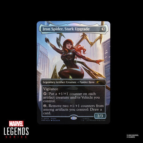*Pre-Order* Spider-Man - Marvel Legends x Magic: The Gathering - Mary Jane Watson (Iron Spider) Action Figure and Exclusive Foil Trading Card