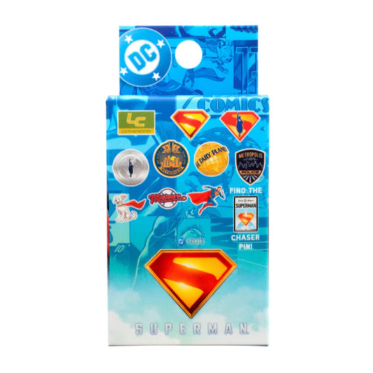 Superman Movie DC Comics Blind Box Pin Set