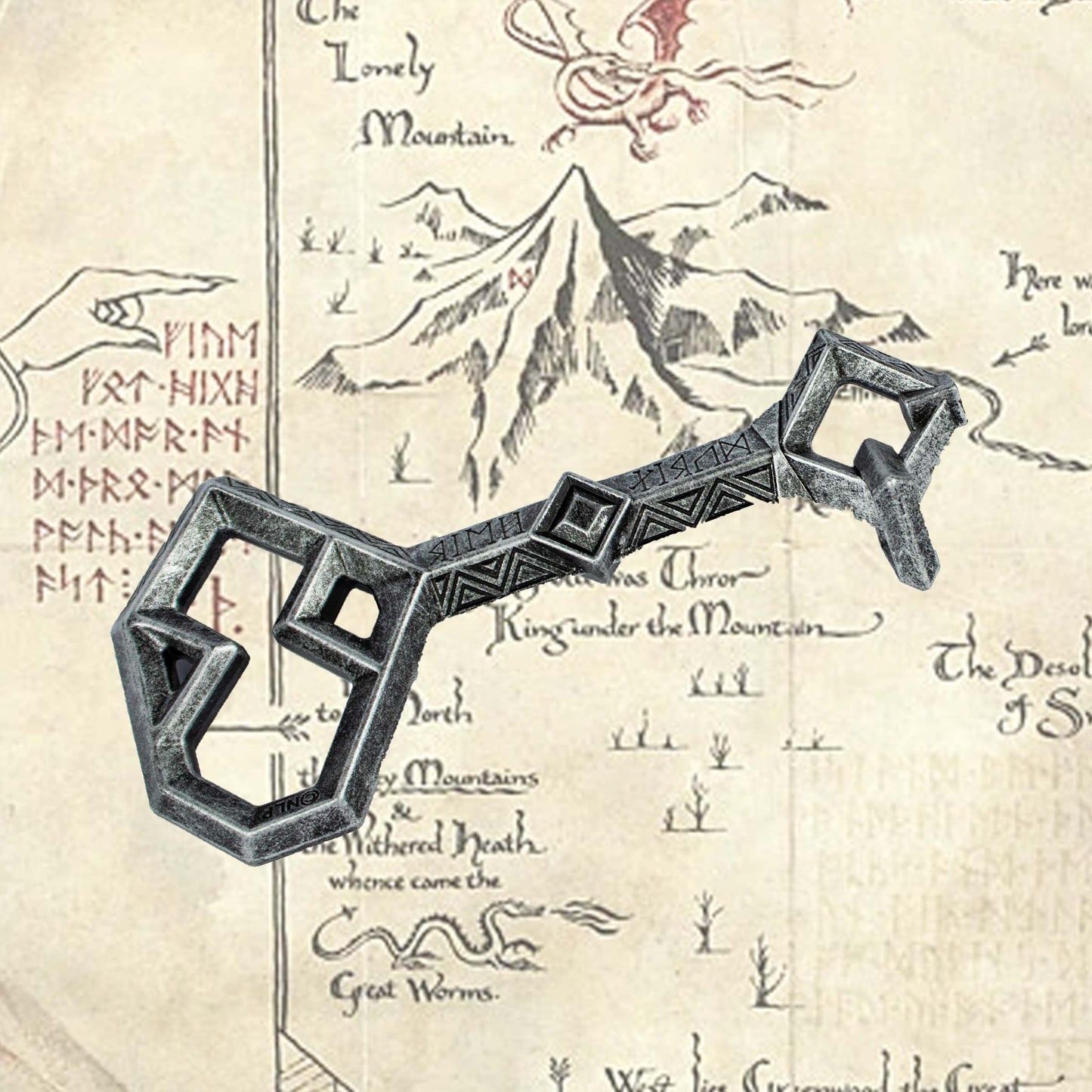 Thorin's Key To Erebor (The Hobbit) Lord of the Rings Full Scale Prop Replica