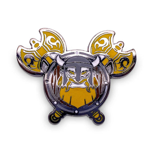 Viking Hard Enamel Adventure Pin Metal