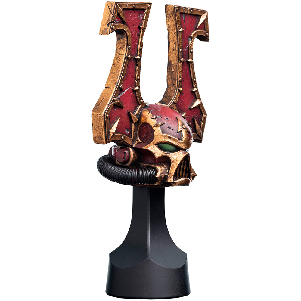 Warhammer 40,000 - Khorne Berzerker Helm Miniature Prop Replica