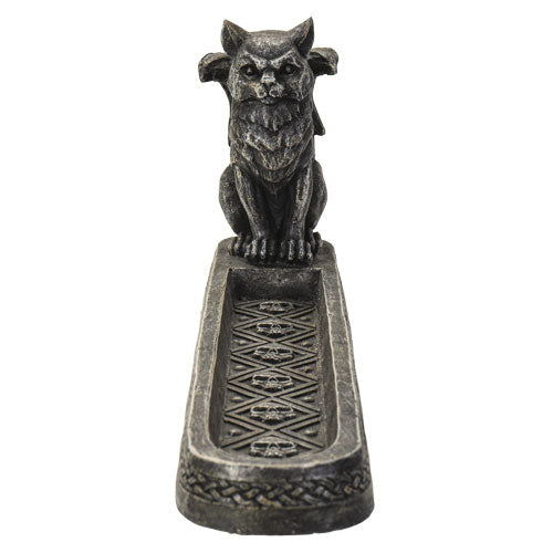 Winged Cat Incense Burner