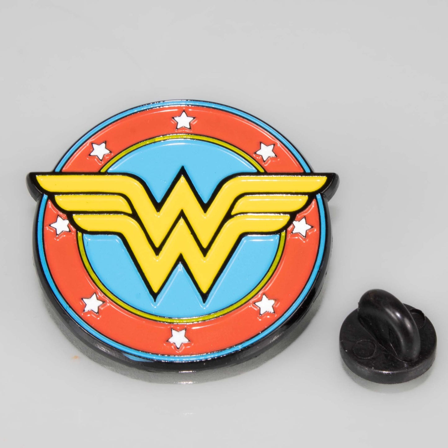 Wonder Woman  DC Comics Logo Enamel Pin