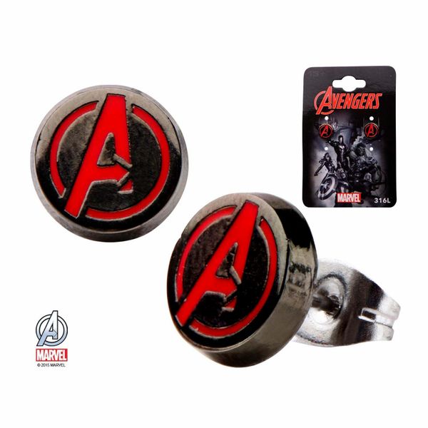 Marvel Avengers Enamel Stud Earrings