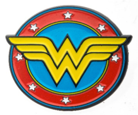 Wonder Woman  DC Comics Logo Enamel Pin
