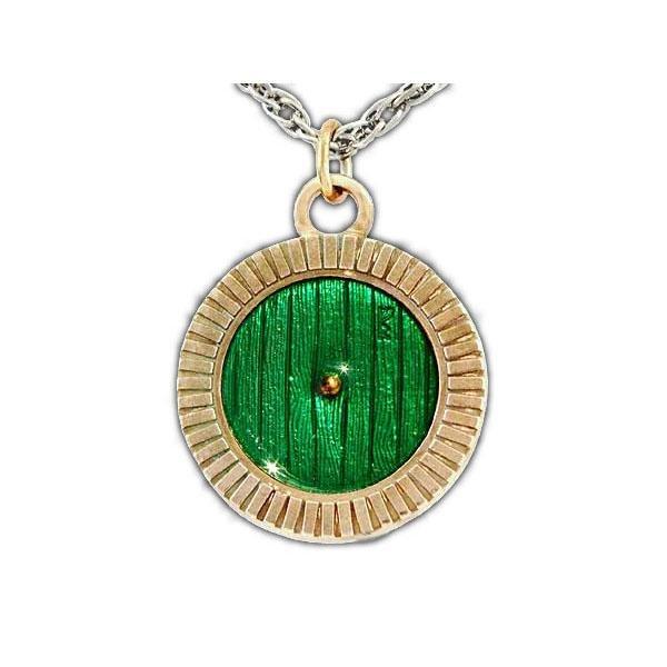Lord of the Rings Bag End™ Door Bronze Necklace