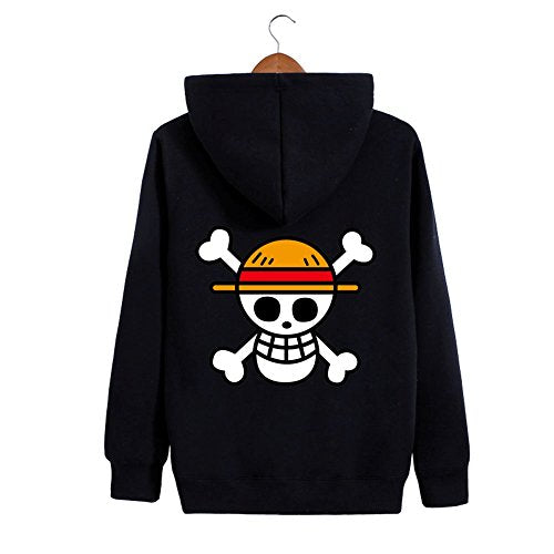 Let's go on an adventure to find the One Piece with Monkey D. Luffy the Straw Hat Captain in this officially licensed One Piece Merch! Officially Licensed One Piece Adult Unisex Zip Hoodie