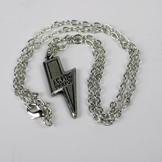 AC/DC PWR UP Logo Necklace