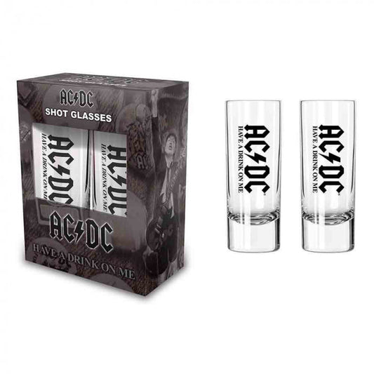 AC/DC Have a Drink on Me Shot Glass Set