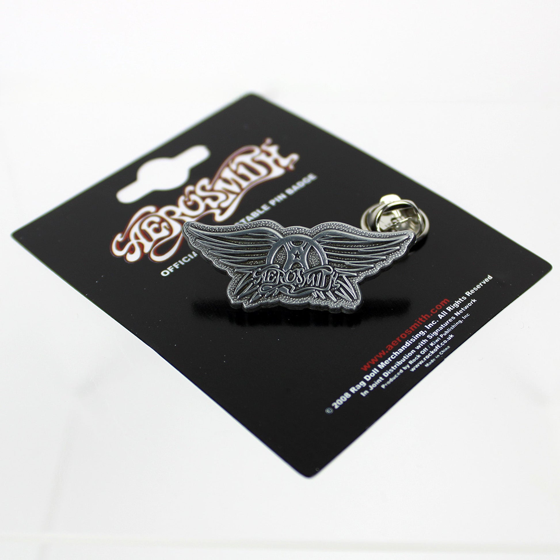 Aerosmith Winged Logo Die-Cast Pin