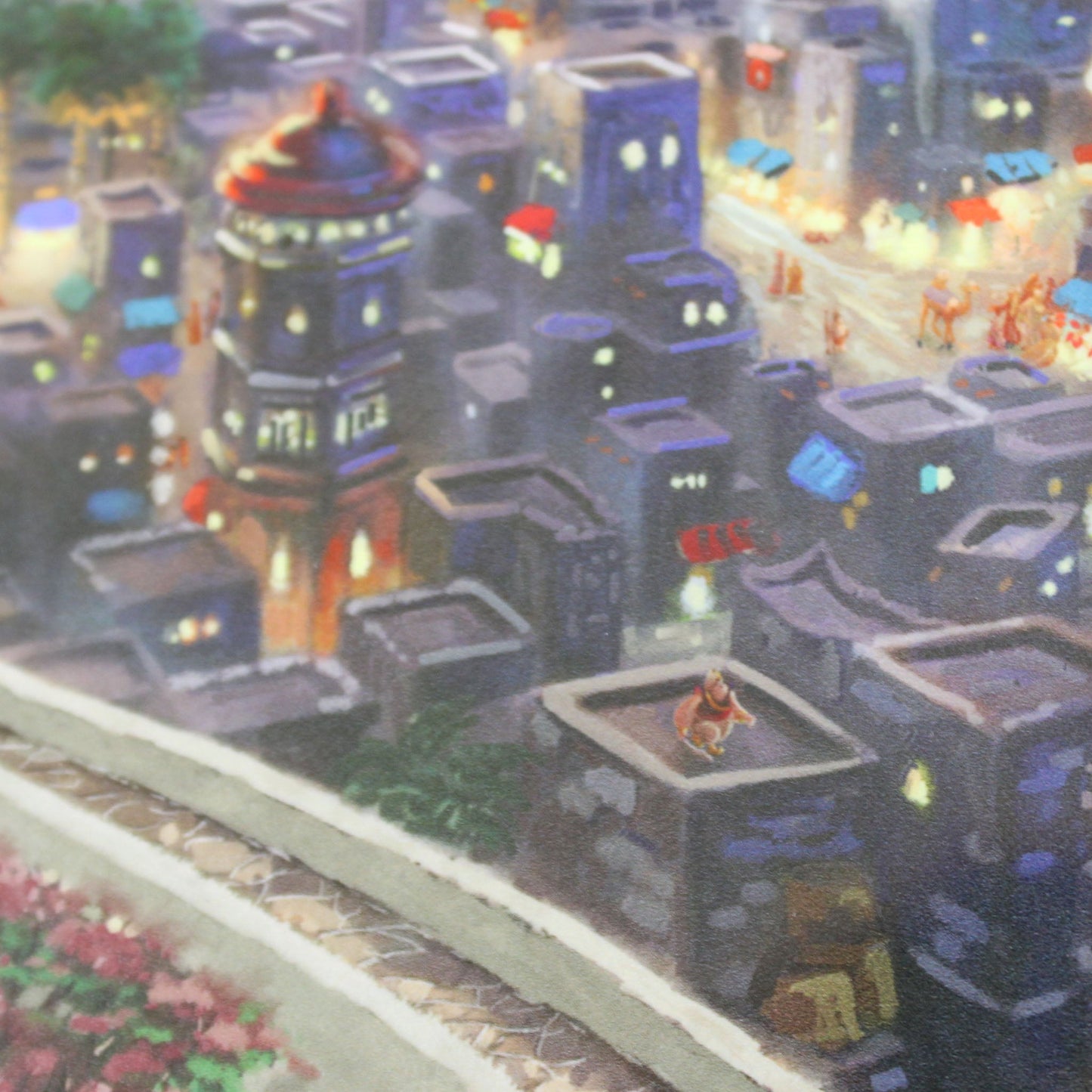 Aladdin Disney Thomas Kinkade Framed Art Print