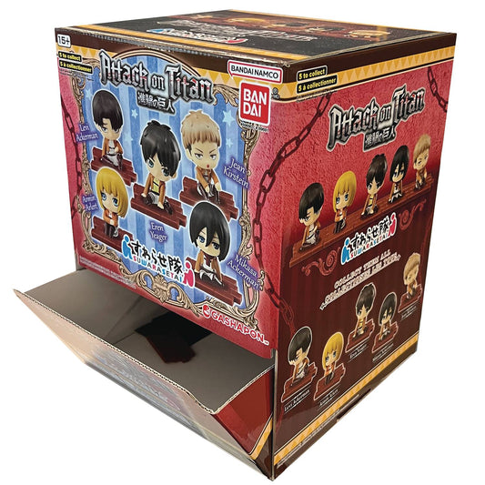 Attack on Titan Suwarase-tai Wave 1 Sitting Mini Figure Blind Bag (Retail Box of 24)