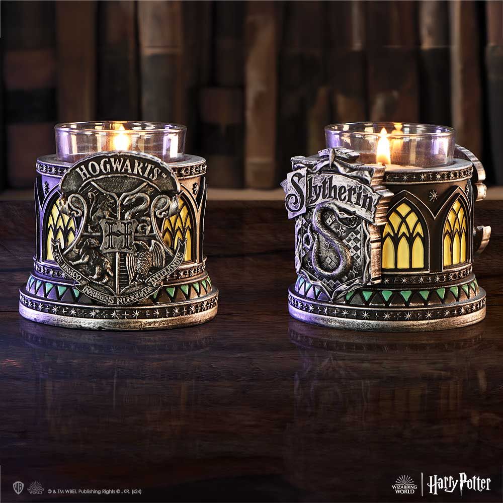 Harry Potter Slytherin House Resin Tea Light Holder