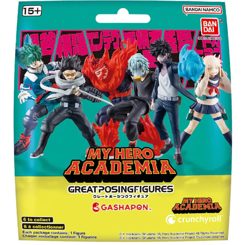 Gashapon - My Hero Academia Wave 2 Mini-Figure Blind Bag PDQ Retail Box of 24