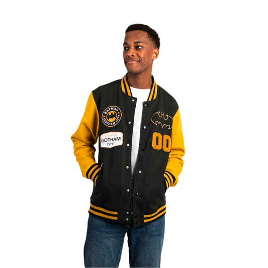Batman (DC Comics) Fleece Varsity Jacket