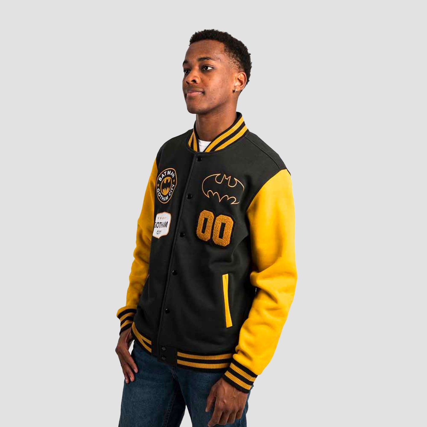 Batman (DC Comics) Fleece Varsity Jacket