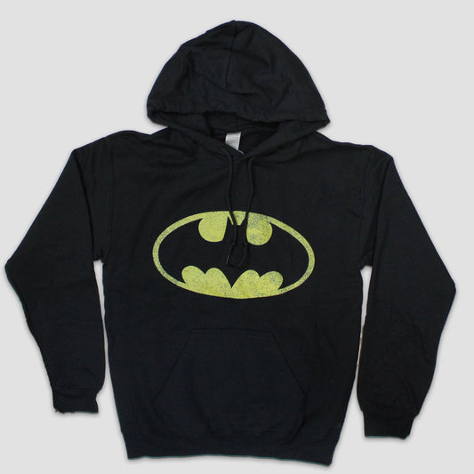 Batman Logo DC Comics Distressed Pullover Hoodie