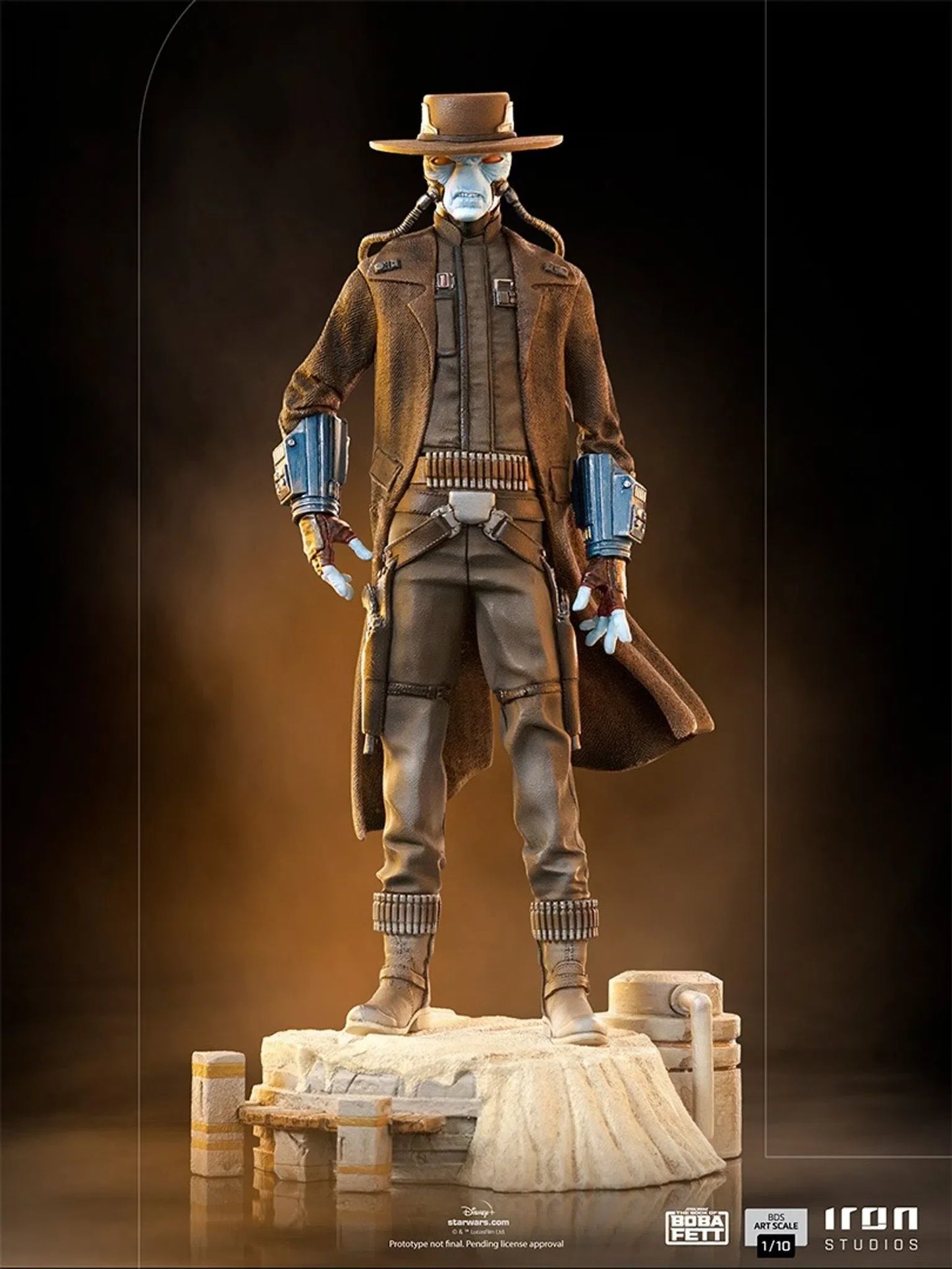 Cad Bane (Star Wars: The Book of Boba Fett) 1:10 Scale Statue by Iron Studios