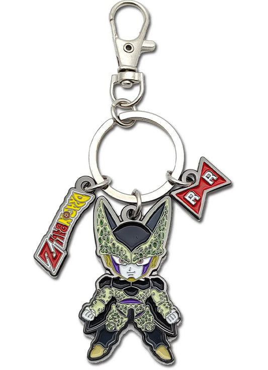 Cell Dragon Ball Multi-Charm Enamel Keychain