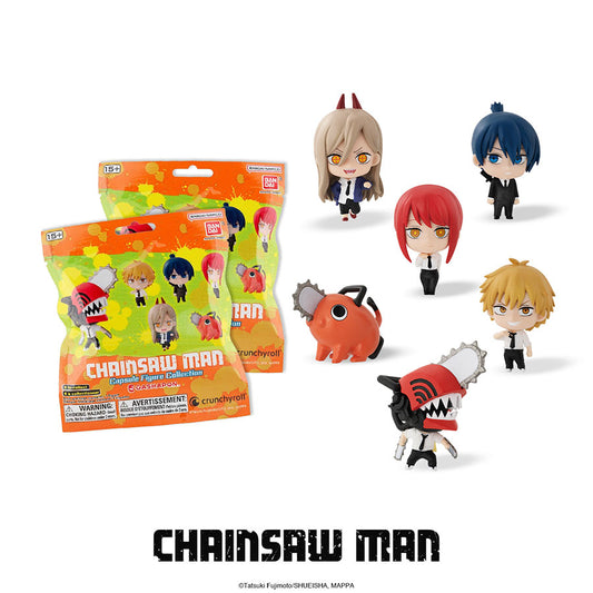 Chainsaw Man - Gashapon BNTCA Series 1 Mystery Figure Blind Pack (Retail Box of 24)