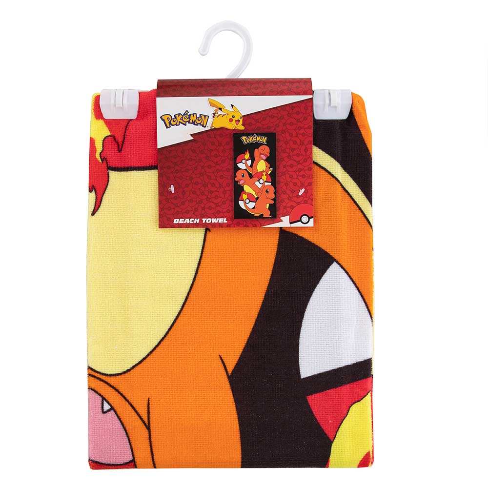 Charmander Pokemon Beach Towel