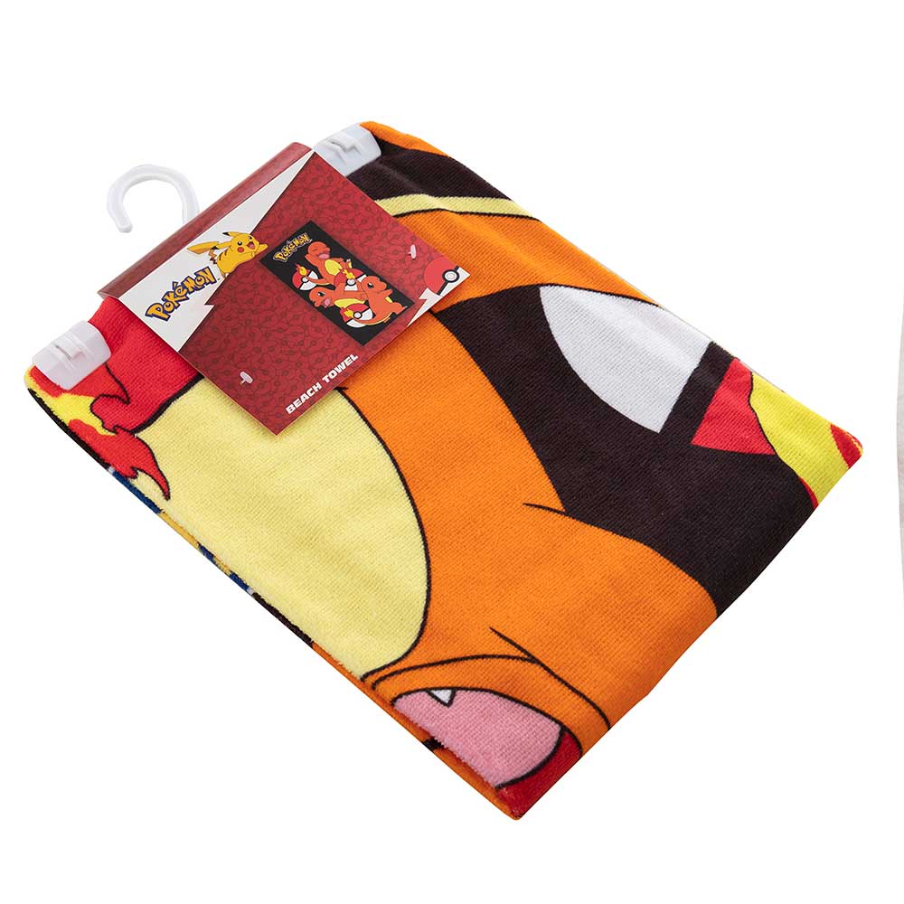 Charmander Pokemon Beach Towel