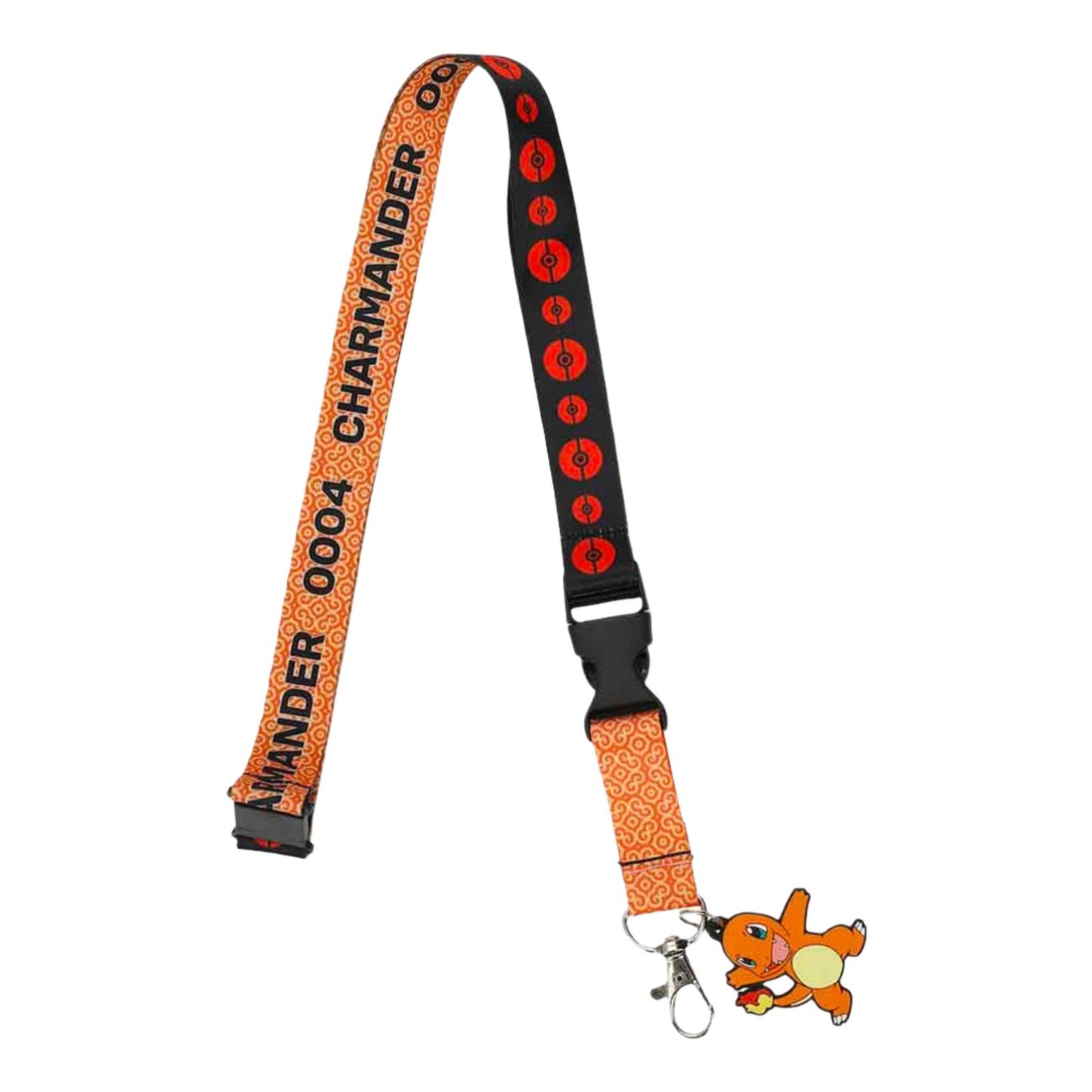 Pokemon Charmander Kanto Region Lanyard