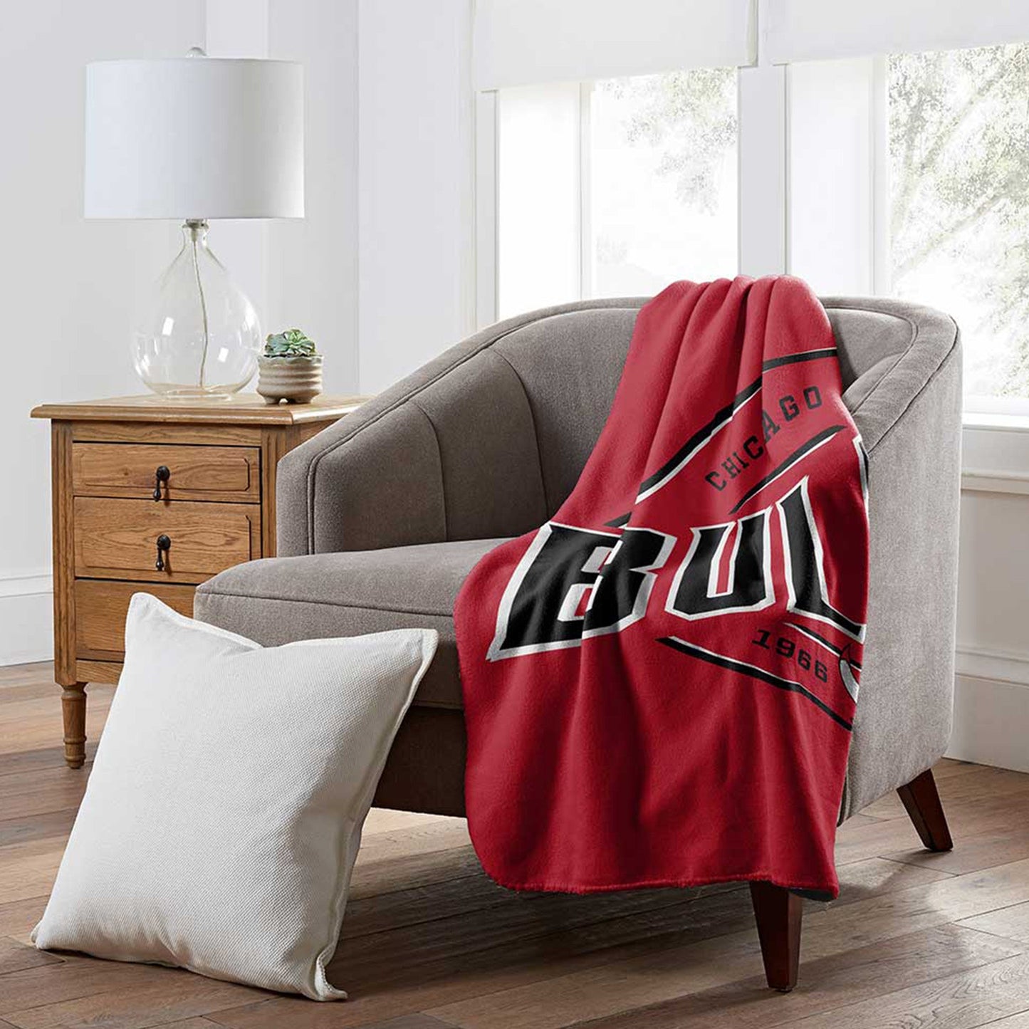 Chicago Bulls NBA Throw Blanket