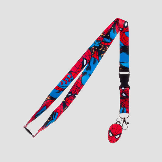 Classic Comic Spider-Man (Marvel) Double-Sided AOP Lanyard