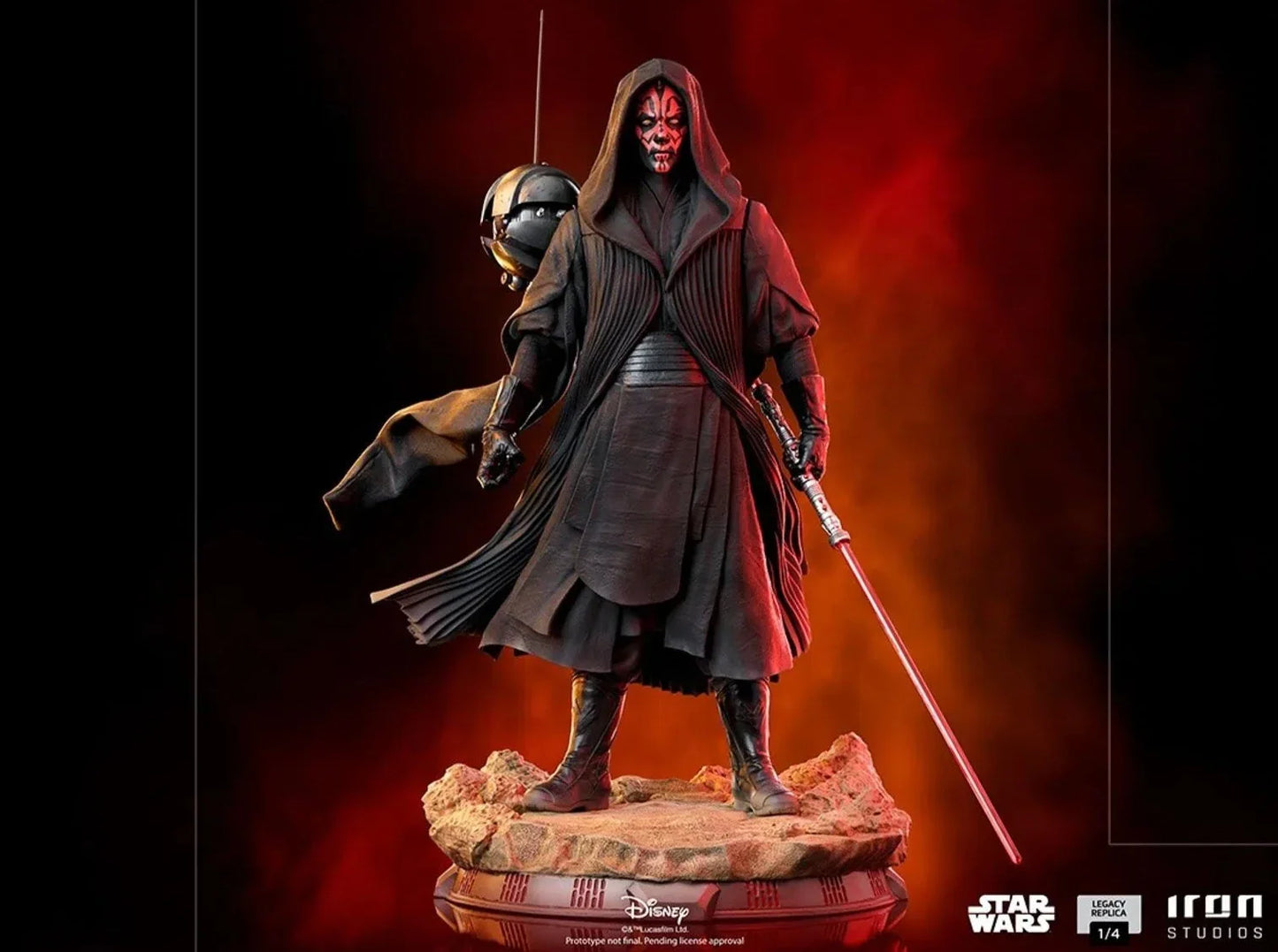 Darth Maul (Star Wars: The Phantom Menace) 1:4 Legacy Statue by Iron Studios