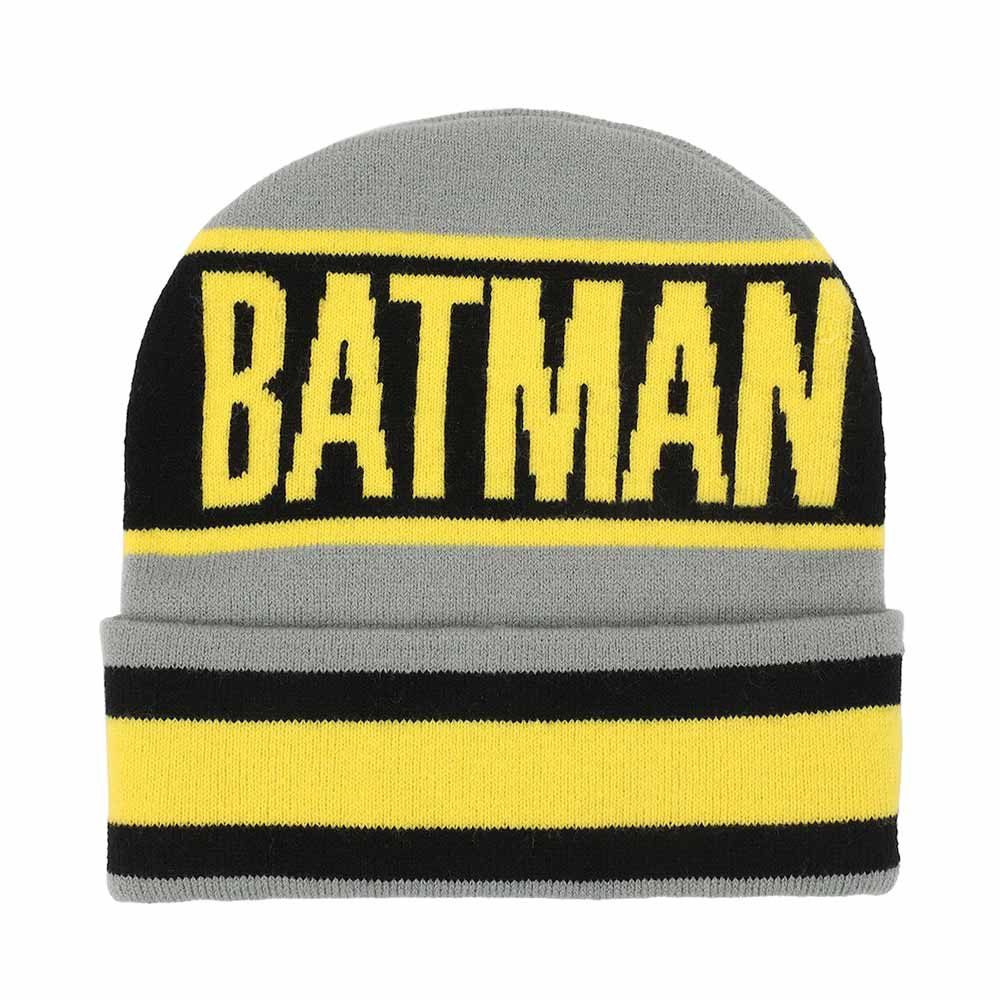 DC Comics Batman Varsity Knit Beanie