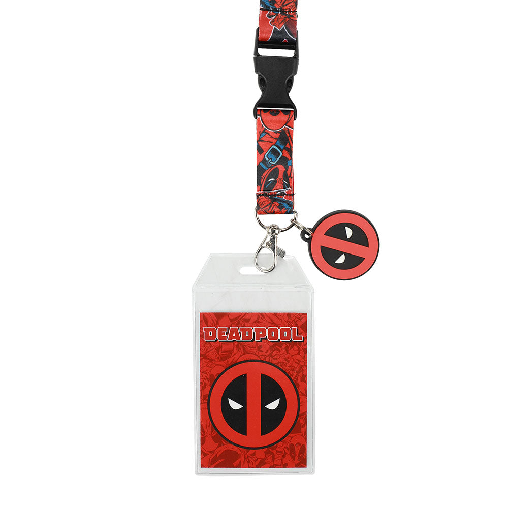 Marvel Deadpool Logo Breakaway Lanyard
